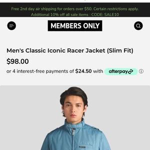 Members only jacket